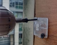 ZACZEPY DO SIATKA NA BALKON DLA KOTA 80 SZT + KLEJ DO KAŻDEGO RODZ. SIATEK