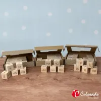 Komplet 3 układanek z sylabami