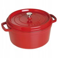 Garnek tradycyjny żeliwny Staub 8,35L Indukcja Pokrywka
