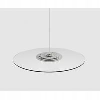 LAMPA WISZĄCA LUMAX LED DISC 30W LOR3060C SZKLANA