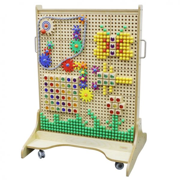 MASTERKIDZ Drewniana Tablica STEM Wolnostojąca zdjęcie 10