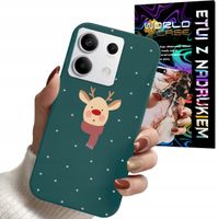 ETUI CASE DO XIAOMI NOTE 13 5G - ŚWIĄTECZNE WZORY RENIFER MIKOŁAJ PREZENT