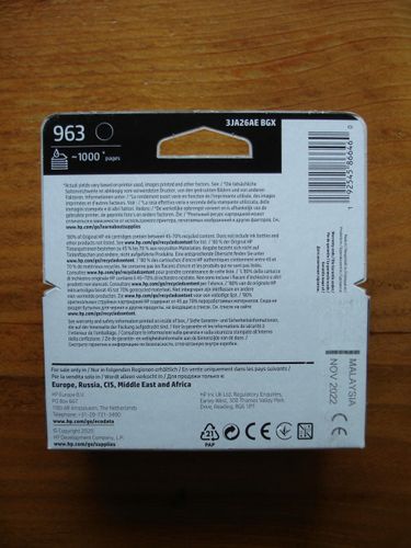 Tusz HP 963 Black (3JA26AE) na Arena.pl