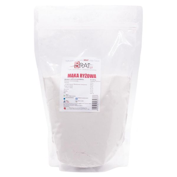 Mąka ryżowa 1kg zdjęcie 1