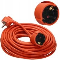 PRZEDŁUŻACZ KABEL OGRODOWY DO LAMPEK KOSIARKI BUDOWLANY 3x1,5mm² SCHUKO 40m