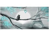 OBRAZ PTAKI ROMANTYCZNYM PARYŻU