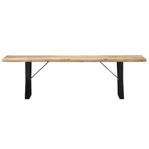 Ławka, 160 cm, lite drewno mango na Arena.pl