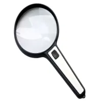 Lupa podświetlana szkło powiększające do czytania pracy okular ręczna