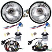 Lampy przednie prawa i lewa Ursus C-330 C-360 C-360 3P C-385 żarówki LED