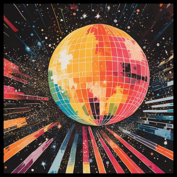 Plakat 70x70cm Disco Gra! zdjęcie 2