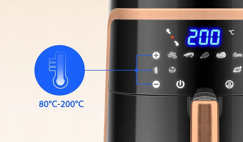 Frytkownica Beztłuszczowa 7L Frytownica 1900W zdjęcie 8