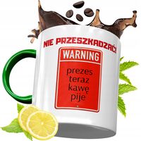 Kubek Zielony Dla Prezesa Na Urodziny Prezent