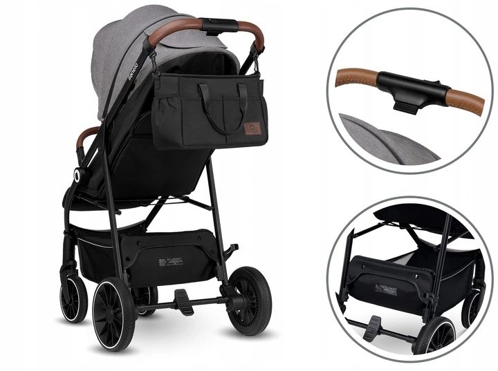 Wózek Spacerowy Lekki Lionelo Alexia Duże Koła zdjęcie 5