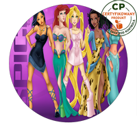 Opłatek na tort Pocahontas