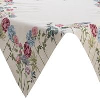 Serweta gobelinowa w kwiaty BOCHO 100X100 naturalna