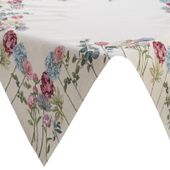 Serweta gobelinowa w kwiaty BOCHO 100X100 naturalna