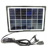 ŁADOWARKA SOLARNA PANEL SŁONECZNY 8W USB-B USB