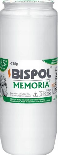 BISPOL wkład olejowy do zniczy 14,5 cm WO4 zgrzewka 24 sztuki na Arena.pl