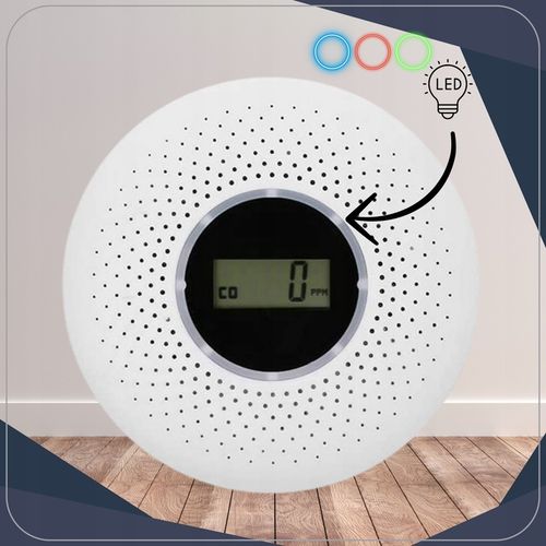 Czujnik Czadu i dymu Tlenku Węgla Detektor Alarm Wykrywacz Czadu na Arena.pl