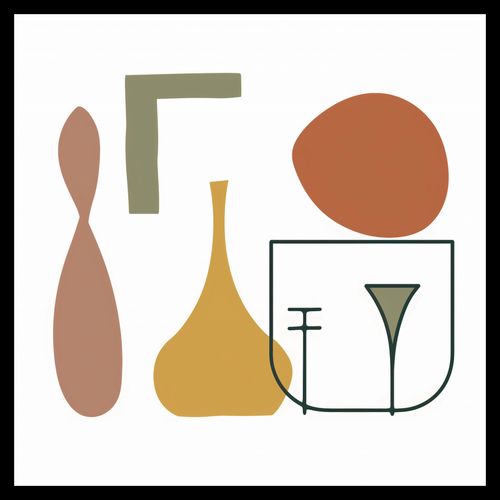 Plakat 50x50cm Naczynia na Arena.pl