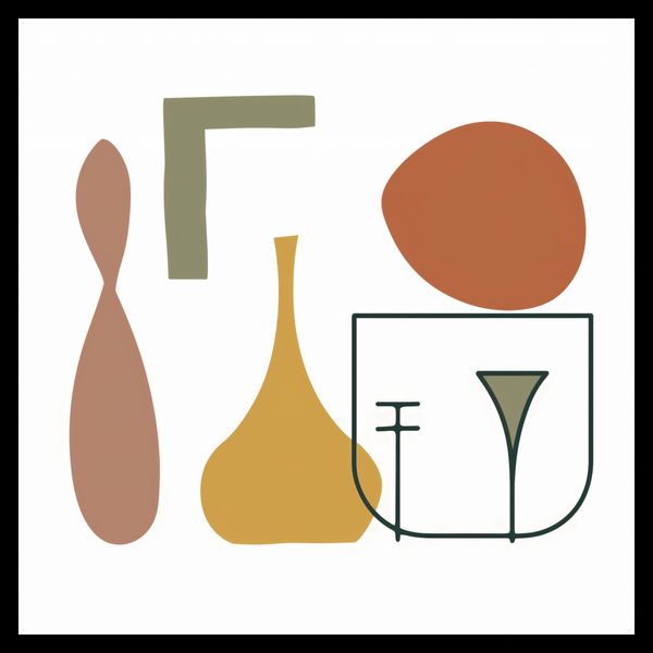 Plakat 50x50cm Naczynia zdjęcie 2