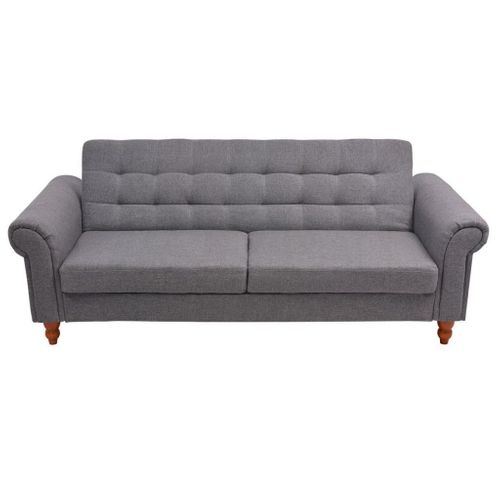 Sofa Z Szarego Materiału na Arena.pl