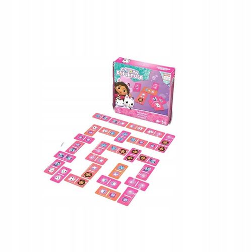 Domino Koci Domek Gabi Układanka Dla Dzieci w Pudełku 28 Elementów na Arena.pl