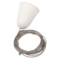 Linkowe zawiesie bez uchwytu DOBAC MHT1-P15-WH TRACK Maxlight do szynoprzewodów regulacja 1,5m białe