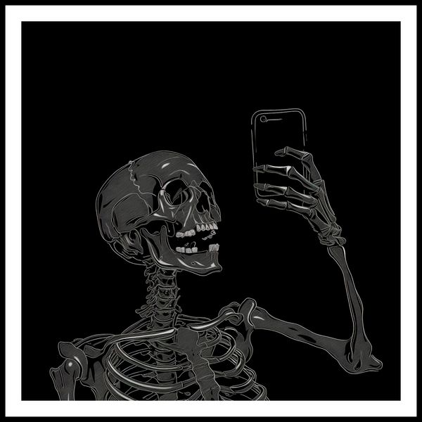 Plakat 70x70cm Selfie Poza Czasem zdjęcie 3