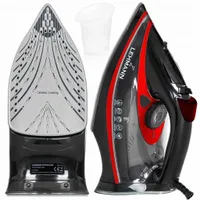 ŻELAZKO PAROWE CERAMICZNE STRAŻAK 3000W 9w1 ANTI-DRIP DŁUGI KABEL 140G/MIN