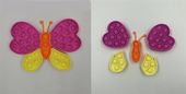 puzzle antystresowe Pop it MOTYL