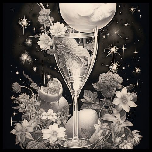 Plakat 50x50cm Kosmiczny Eliksir na Arena.pl