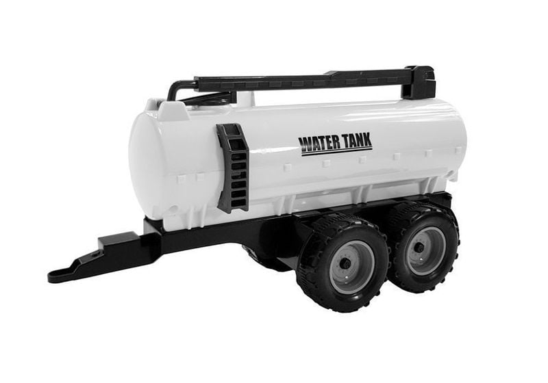 Traktor z Przyczepką, Zgrabiarką i Cysterną Czerwony zdjęcie 5