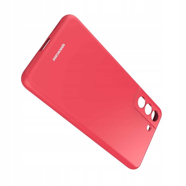 Spacecase Silicone Case Galaxy S21 Fe Red zdjęcie 8