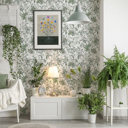 Tapeta Łabędzie i Gołębie W46 270 cm płótno na Arena.pl