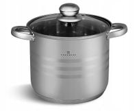 Niski Garnek 5.5L Marmur Aroma Knob 32cm niski wok patelnia