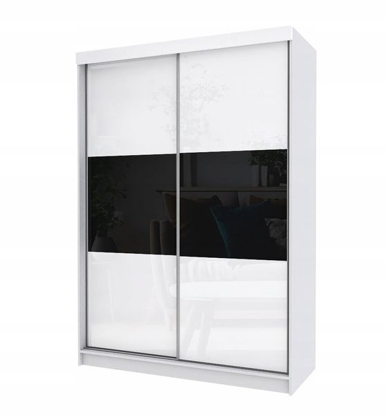 Szafa Przesuwna PARIS 150 Połysk zdjęcie 1