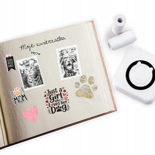 KOMPAKTOWA MINI DRUKARKA TERMICZNA KIDEA BIAŁA na Arena.pl