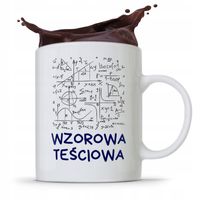 Kubek Prezent Dla Teściowej Wzorowa Teściowa Z Nadrukiem Ze Zdjęciem