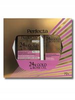 Zestaw luksusowy Perfecta 24K Gold & Rose Oil 70+ dzień/noc