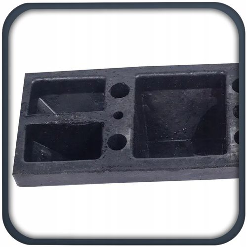 Separator Odbojnik Parkingowy Gumowy Ogranicznik Odbojnica 54 cm+śruby na Arena.pl