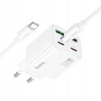 Ładowarka Hoco N56 30W 4 wejścia USB-C biała do Motorola Moto G86 5G Power