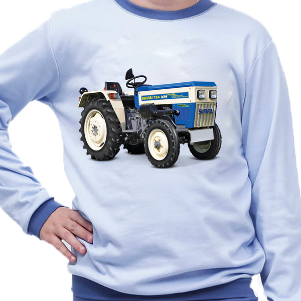 Piżama dziecięca Traktory zdjęcie 1