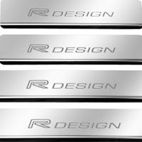 Listwa progowa VOLVO XC40  R DESIGN Stal nierdzewna 304 połysk 4szt