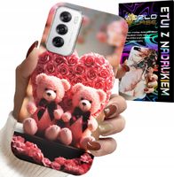 ETUI DO OPPO RENO12 PRO 5G - RODZINKA RÓŻANYCH MISIÓW SERCE + FOLIA