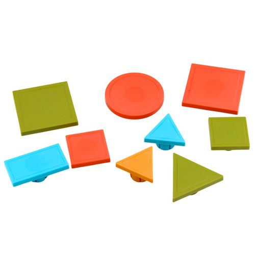 DLA DZIECI GEOMETRYCZNA  UKŁADANKA PUZZLE na Arena.pl