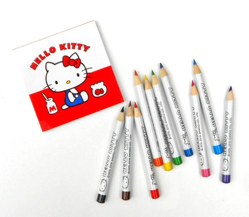 Kredki ołówkowe mini Hello Kitty Vintage na Arena.pl