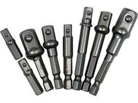 zestaw adapterów hex do nasadek 8szt. - yt-04639