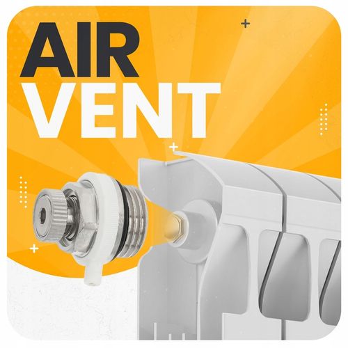 Odpowietrznik Grzejnika Kaloryfera AUTOMATYCZNY 1/2'' Grzejnikowy MOSIĄD LN na Arena.pl