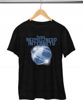 KOSZULKA DZIECIĘCA T-SHIRT - DZIEŃ BEZPIECZNEGO INTERNETU - XS 110-116